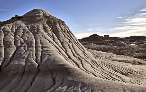 Badlands Alberta Canadá — Fotografia de Stock