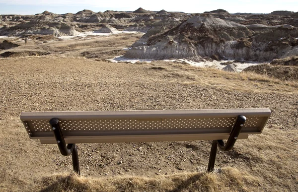 Badlands Alberta Bench View — Stock Photo, Image