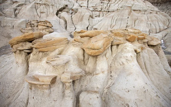 Badlands Alberta Canadá — Fotografia de Stock