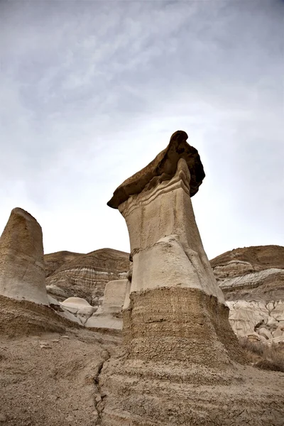 Ντου hoo Badlands Αλμπέρτα — Φωτογραφία Αρχείου