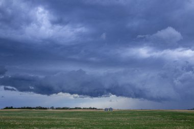 Uğursuz Fırtına Bozkır Bulutları Yaz raf Bulutları
