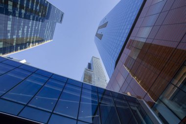 Edmonton Şehir Merkezi Gökdelenler ve Şehir Sahnesi