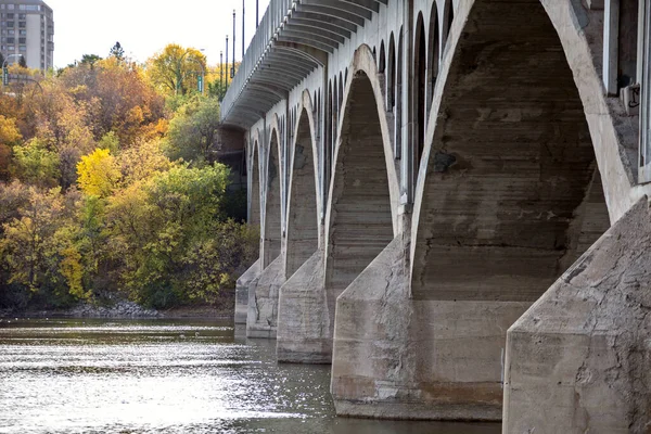 Norra Saskatchewan Floden Saskatoon — Stockfoto