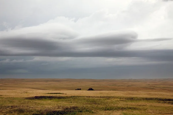 Prairie Storm Canada Saskatchewan Nubes Verano —  Fotos de Stock