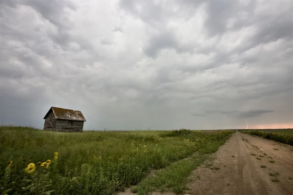 Storm wolken saskatchewan — Stockfoto