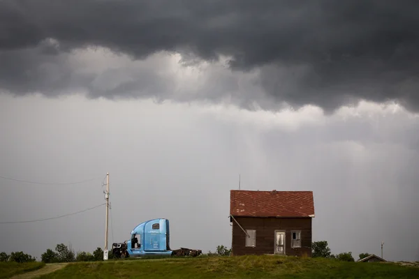 Storm wolken saskatchewan — Stockfoto