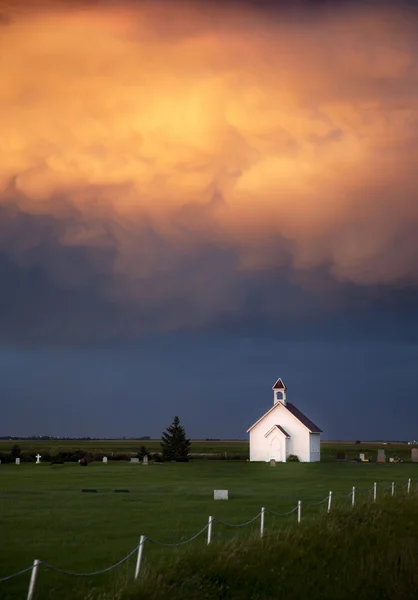 Storm wolken saskatchewan — Stockfoto