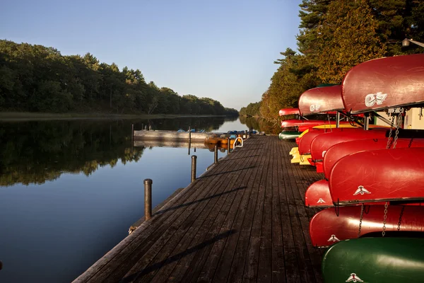 Noleggio canoe Lago Huron — Foto Stock