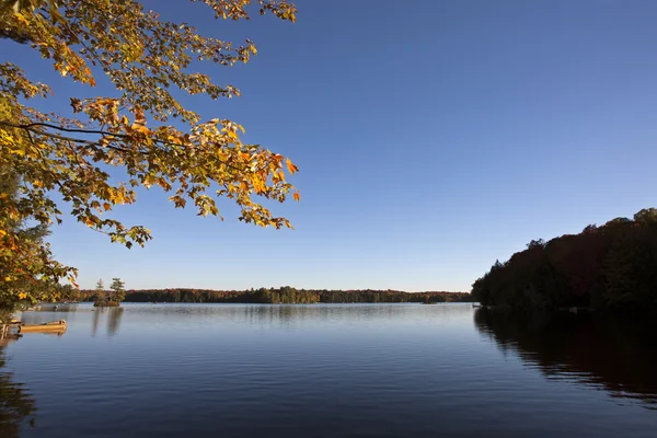 가을 호수 — 스톡 사진