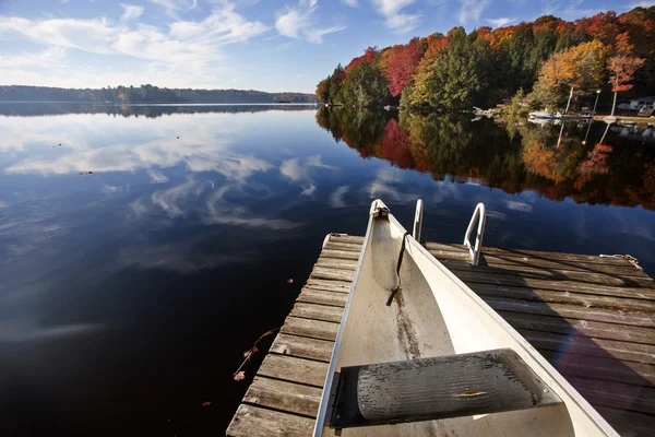 가을 호수 — 스톡 사진