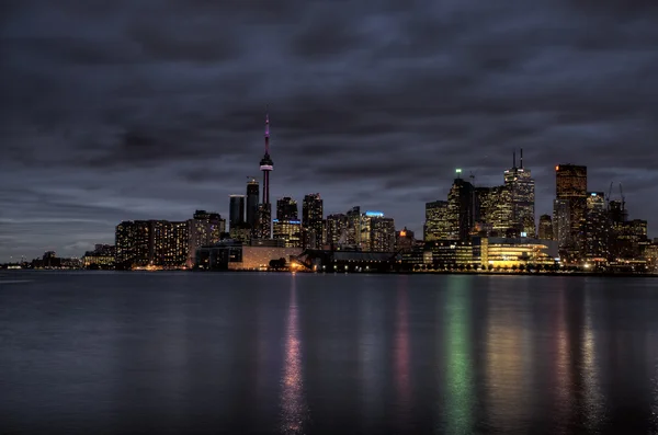 Night Shot Toronto City — Stock fotografie