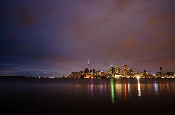 Tournage nocturne Toronto City — Photo