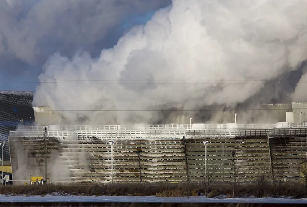 Industriella föroreningar — Stockfoto