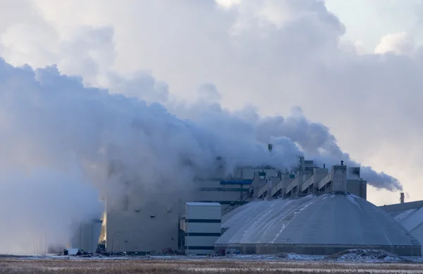 Industriella föroreningar — Stockfoto