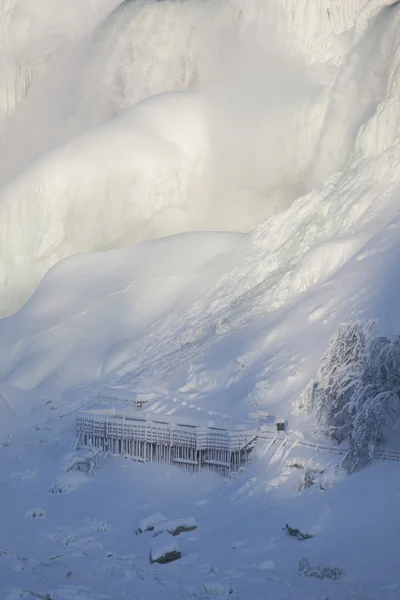 冬天尼亚加拉大瀑布 — 图库照片