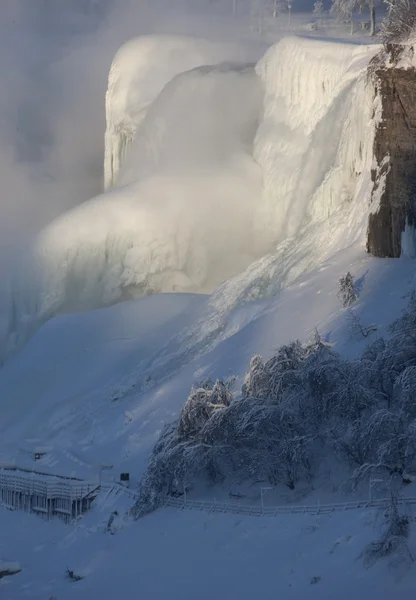 Zimní Niagarské vodopády — Stock fotografie