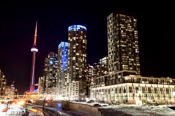 Night Shot Toronto — Stock Photo, Image