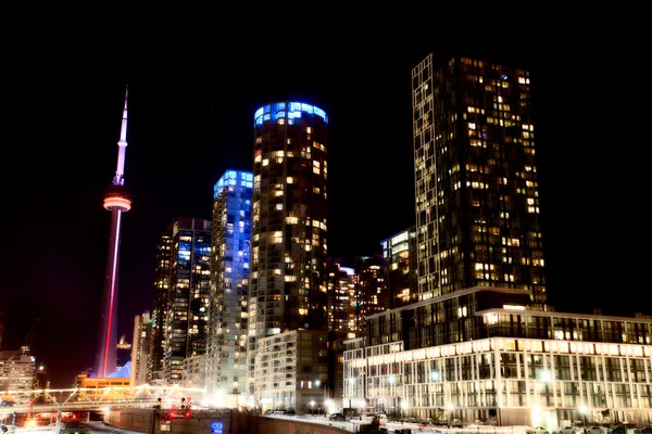 Night Shot Toronto — Stock Photo, Image