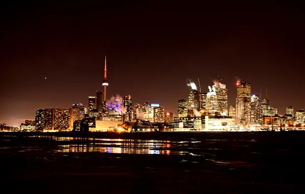 Noche Shot Toronto —  Fotos de Stock
