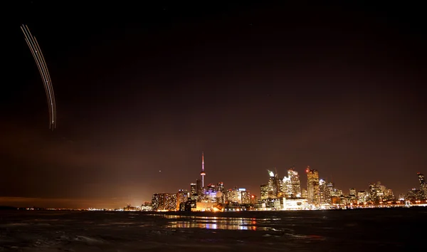 Noční záběr Toronto — Stock fotografie