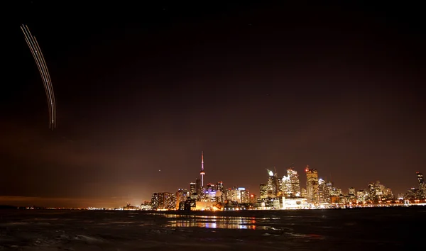 Tournage nocturne Toronto — Photo