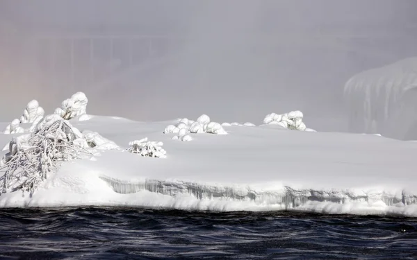 Cascate del Niagara invernale — Foto Stock