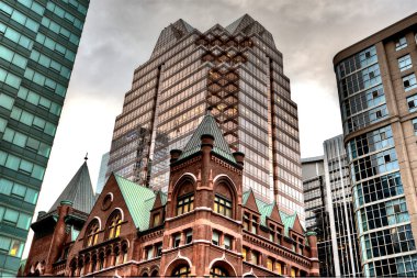 Binalar eski ve yeni Toronto