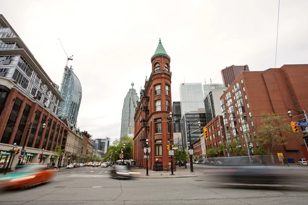 Flat Iron Building Toronto — Stockfoto