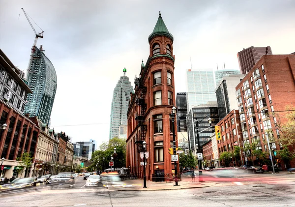 Flat Iron gebouw Toronto — Stockfoto