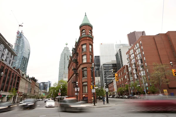 Edificio de hierro plano toronto — Foto de Stock