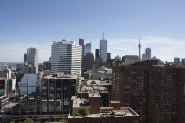Çatı Toronto manzarası