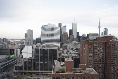 Çatı Toronto manzarası