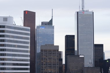 Çatı Toronto manzarası