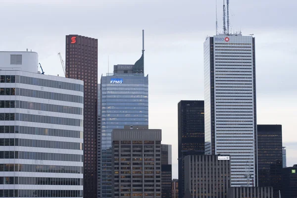 Toronto Skyline from rooftop — Stock Photo, Image