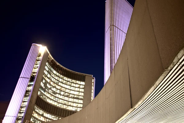 Hôtel de ville Toronto nuit photo — Photo