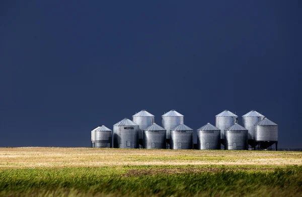 Nuvens de tempestade Saskatchewan — Fotografia de Stock