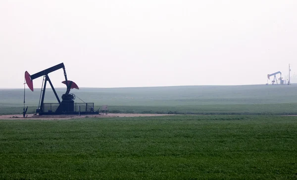 Oil and Gas Pump Jack — Stock Photo, Image