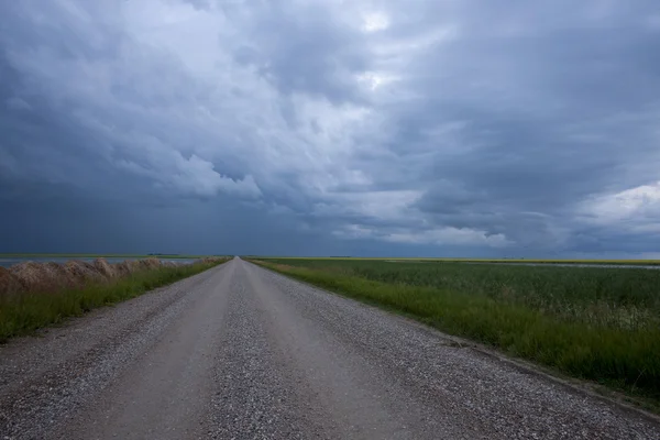 Nubes de tormenta Prairie Sky — Foto de Stock