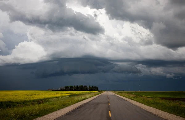 Nuages orageux Ciel des Prairies — Photo