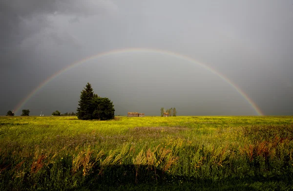 Fırtına bulutları kır gökyüzü