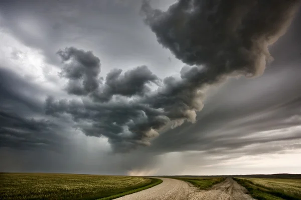 Nuvole di tempesta Prato Cielo — Foto Stock