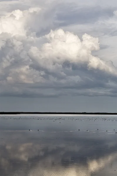 Storm Clouds Prairie Sky — Stock Photo, Image