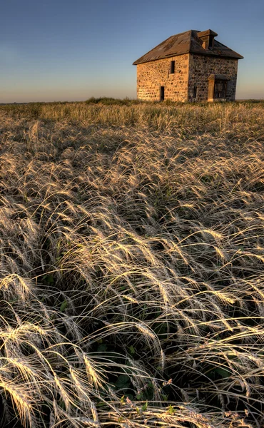 Casa de piedra abandonada — Foto de Stock