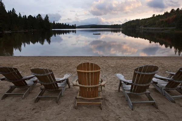 Pustyni jeziora Ontario Muskoka Algonquin Park — Zdjęcie stockowe