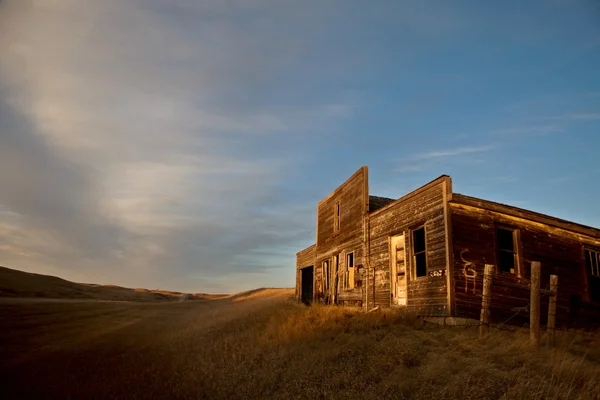 Ville fantôme Galilée Saskatchewan — Photo