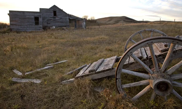 Geisterstadt Galiläa saskatchewan — Stockfoto