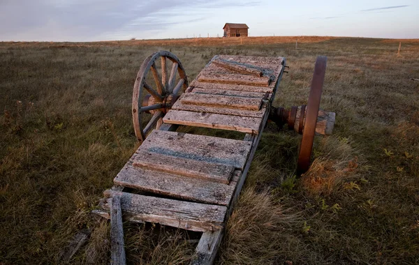 Geisterstadt Galiläa saskatchewan — Stockfoto