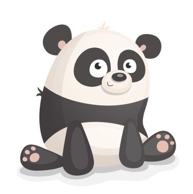 sevimli çizgi panda