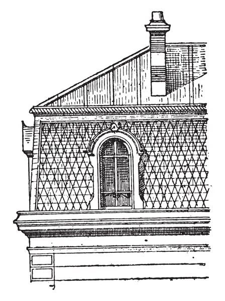 Brisis, grabado vintage . — Archivo Imágenes Vectoriales