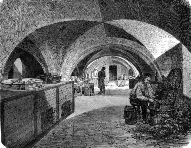 Lise mutfakları, Sainte-Genevi Napolyon eski Manastırı